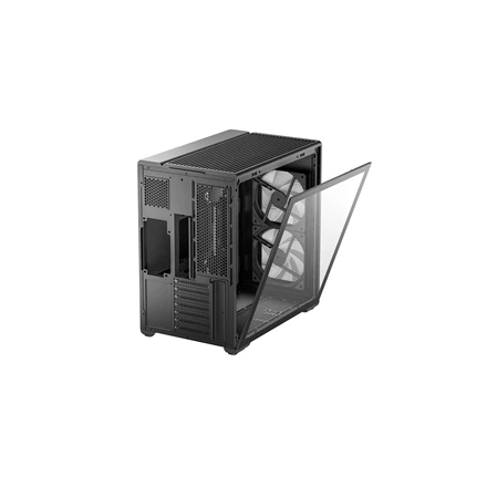 Deepcool Case | CG590 MESH 2F | Mid Tower | Juodas