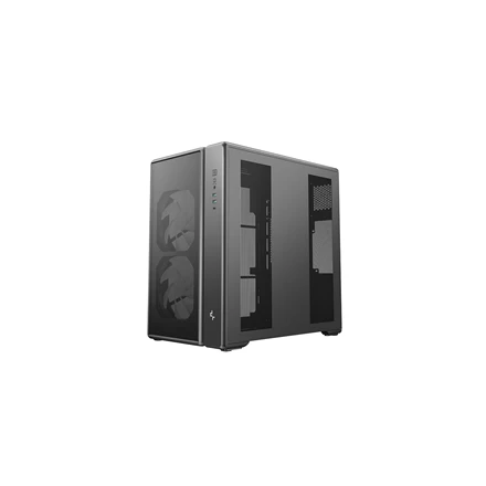 Deepcool Case | CG590 MESH 2F | Mid Tower | Juodas
