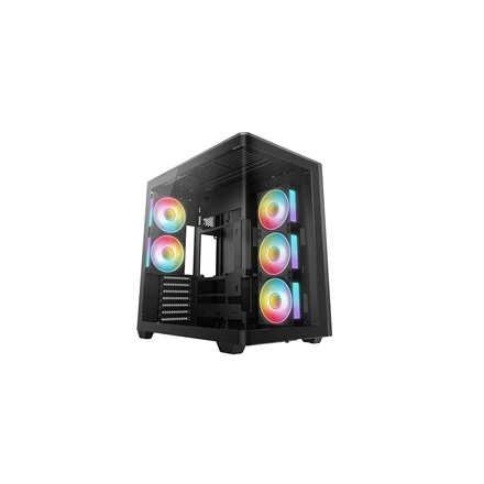 Deepcool Case | CG590U 5F | Midi-Tower | ATX PS2 | Juodas