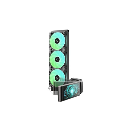 Deepcool LT360 VISION ARGB | Liquid Cooler | Juodas | Intel, AMD