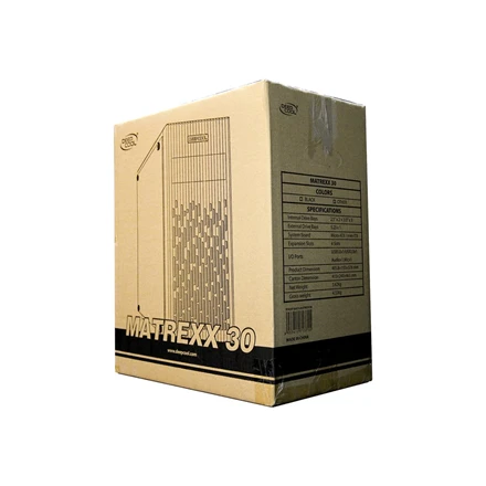 „Deepcool“ | MATREXX 30 | Šoninis langas | „Micro ATX“ | ATX PS2 (ilgis mažesnis nei 170 mm)