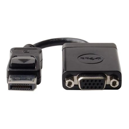 DELL 470-ABEL DisplayPort VGA Juoda