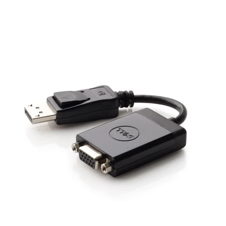 DELL 470-ABEL DisplayPort VGA Juoda