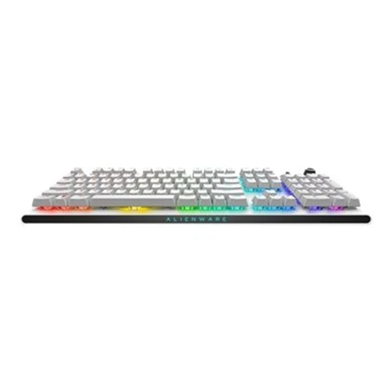 Dell | Alienware Tri-Mode AW920K | Belaidė klaviatūra žaidimams | Wireless | Bluetooth | RGB LED pašvietimas | Belaidė jungtis | US | CHERRY MX Raudona | Lunar Light