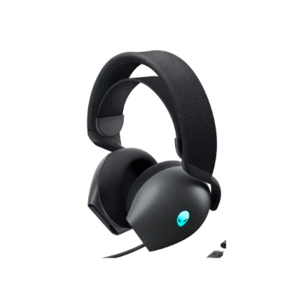 Alienware AW725H juodos žaidimų ausinės su apšvietimu