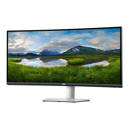 Monitorius Dell USB-C S3423DWC, 34Inch/Curved/ 3440 x 1440/ LED LCD/ VA/ 4ms/ 100Hz/300cd/m²,USB-C/ DP/ USB-A/HDMI, Audio Out, AMD FreeSync