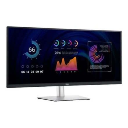 Dell | Monitorius | P3424WE | 34 " | IPS | 21:9 | 60 Hz | 5 ms | 300 cd/m² | HDMI jungtys quantity 1 | Juodas