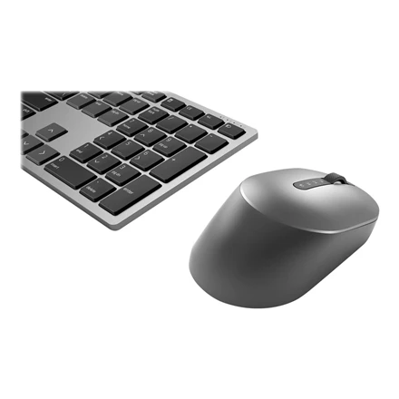 Dell Premier Multi-Device Klaviatūra ir pelė | KM7321W | Klaviatūros ir pelės rinkinys | Wireless | Ukrainian | Titanium Gray | 2.4 GHz, Bluetooth 5.0