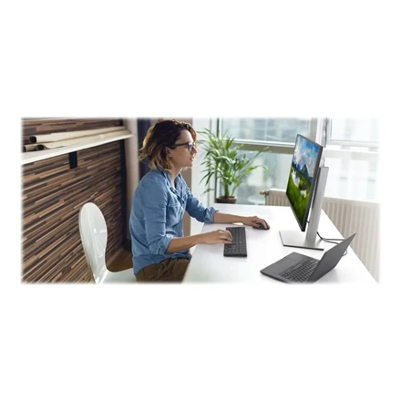 Dell Pro Belaidė klaviatūra ir pelė - KM5221W - US International (QWERTY) - Juodas (RTL BOX)