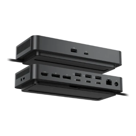 „Dell Pro Thunderbolt 5“ išmanioji doko stotelė | SD25TB5 | „DisplayPorts“ kiekis: 2 | HDMI jungčių kiekis: 1