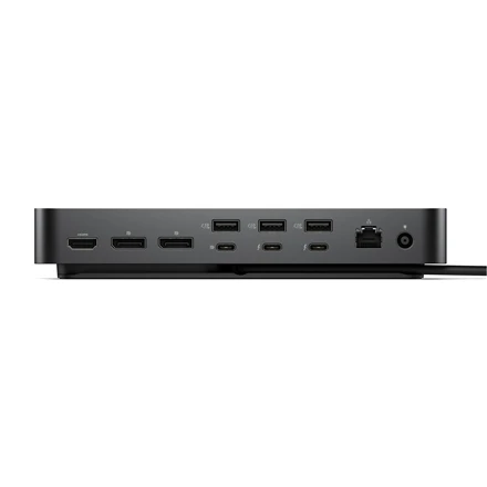 „Dell Pro Thunderbolt 5“ išmanioji doko stotelė | SD25TB5 | „DisplayPorts“ kiekis: 2 | HDMI jungčių kiekis: 1