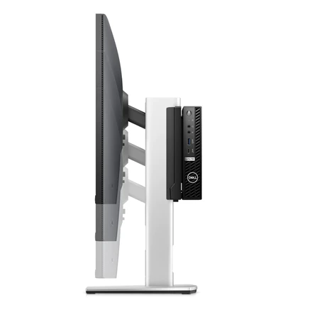 Laikiklis Dell | Desk Mount | OptiPlex Micro AIO MFS22 | Tilt, swivel, height adjustment, pivot | 19-27 " | Sidabrinis