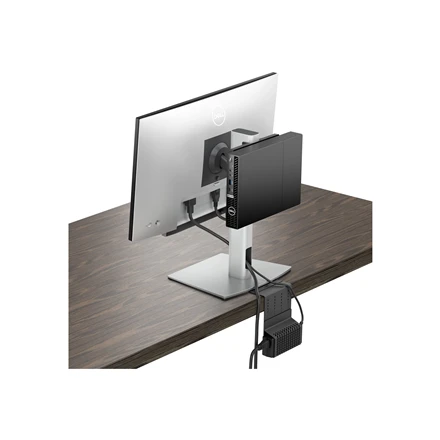 Laikiklis Dell | Desk Mount | OptiPlex Micro AIO MFS22 | Tilt, swivel, height adjustment, pivot | 19-27 " | Sidabrinis