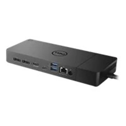 Dell | WD19DCS | Prijungimo stotis | Ethernet LAN (RJ-45) jungtys 1 | DisplayPorts kiekis 2 | USB 3.0 (3.1 Gen 1) Type-C jungtys kiekis 1 | USB 3.0 (3.1 Gen 1) jungtys kiekis 3 | HDMI jungtys kiekis 1