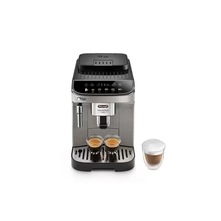 Kavos aparatas Delonghi | | ECAM 290.42.TB Magnifica Evo | Slėgis 15 bar | Su pieno plakikliu | Automatinis | 1450 W | Sidabrinis/Juodas