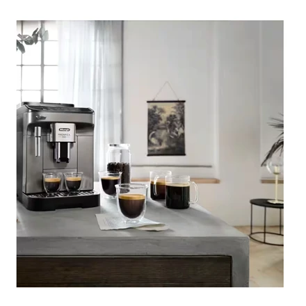 Kavos aparatas Delonghi | | ECAM 290.42.TB Magnifica Evo | Slėgis 15 bar | Su pieno plakikliu | Automatinis | 1450 W | Sidabrinis/Juodas