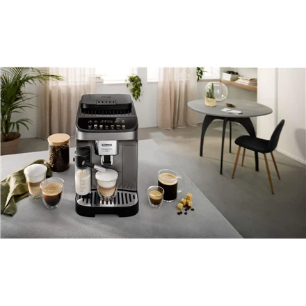 Kavos aparatas Espressomachine DeLonghi Magnifica EVO,titanium/juodas
