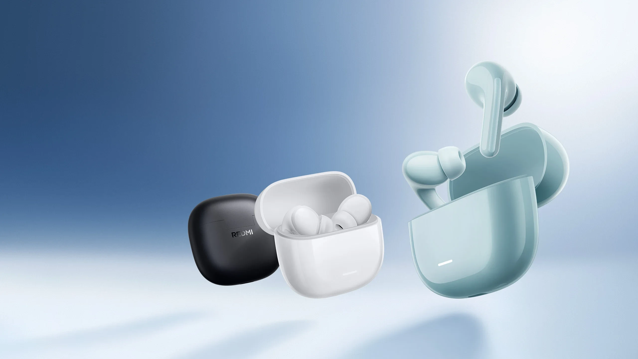 Belaidės ausinės Xiaomi REDMI Buds 8 Lite, spalva: juoda aprašymas - Prekės nuotrauka