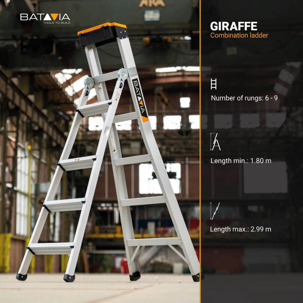 Kombinuotos kopėčios Batavia Multi-Ladder, 3,5 m aprašymas - Prekės nuotrauka