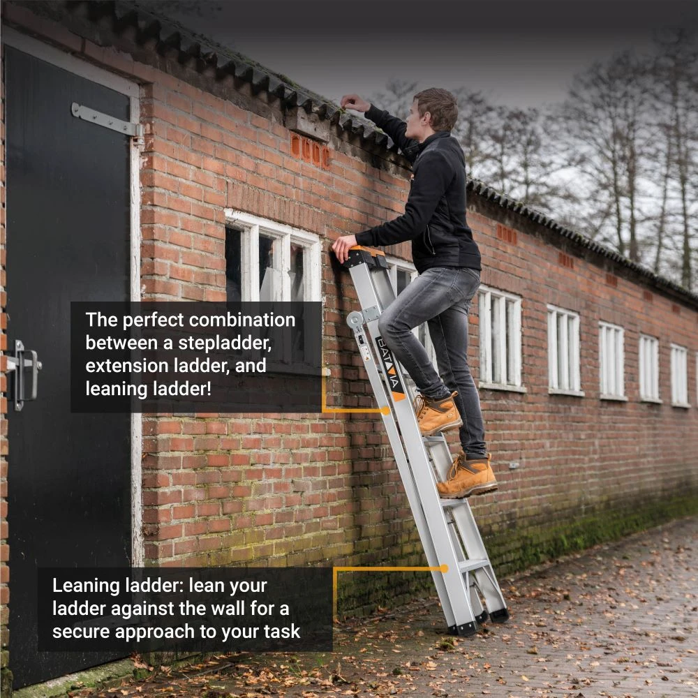 Kombinuotos kopėčios Batavia Multi-Ladder, 3,5 m aprašymas - Prekės nuotrauka