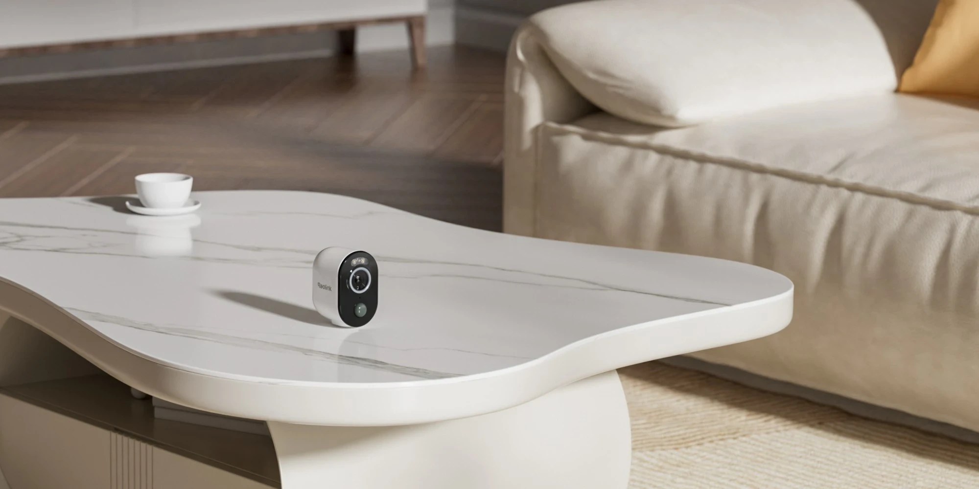 Belaidė stebėjimo kamera Reolink Argus Series B330 5MP | su dviejų juostų Wi-Fi ryšiu, baterija ir apšvietimu aprašymas - Prekės nuotrauka