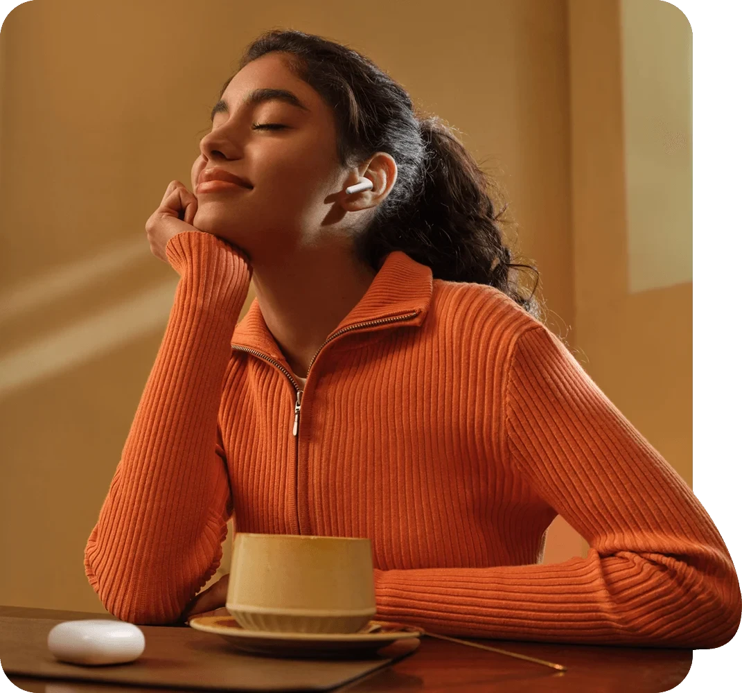 Belaidės ausinės Xiaomi REDMI Buds 8 Lite, spalva: juoda aprašymas - Prekės nuotrauka