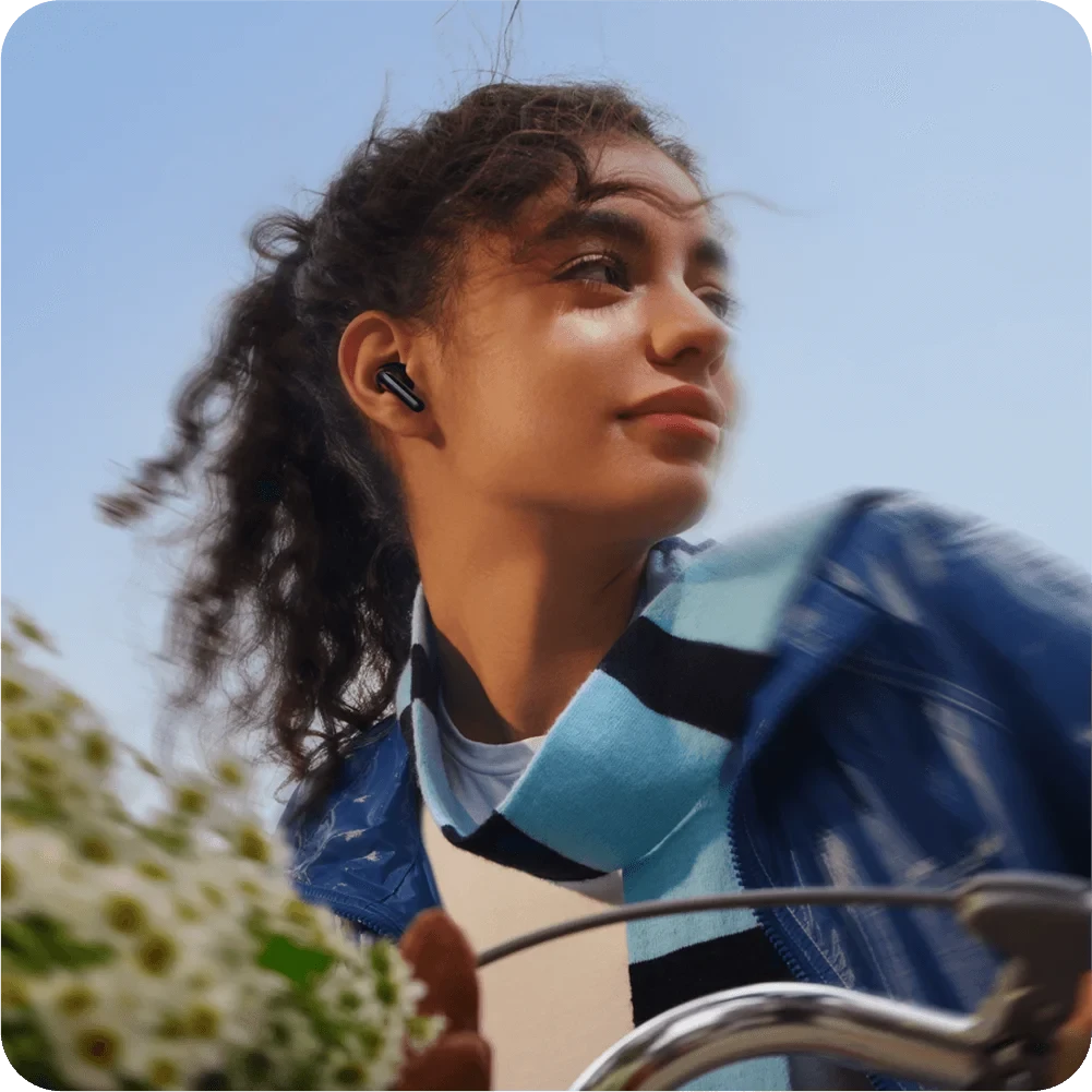 Belaidės ausinės Xiaomi REDMI Buds 8 Lite, spalva: juoda aprašymas - Prekės nuotrauka