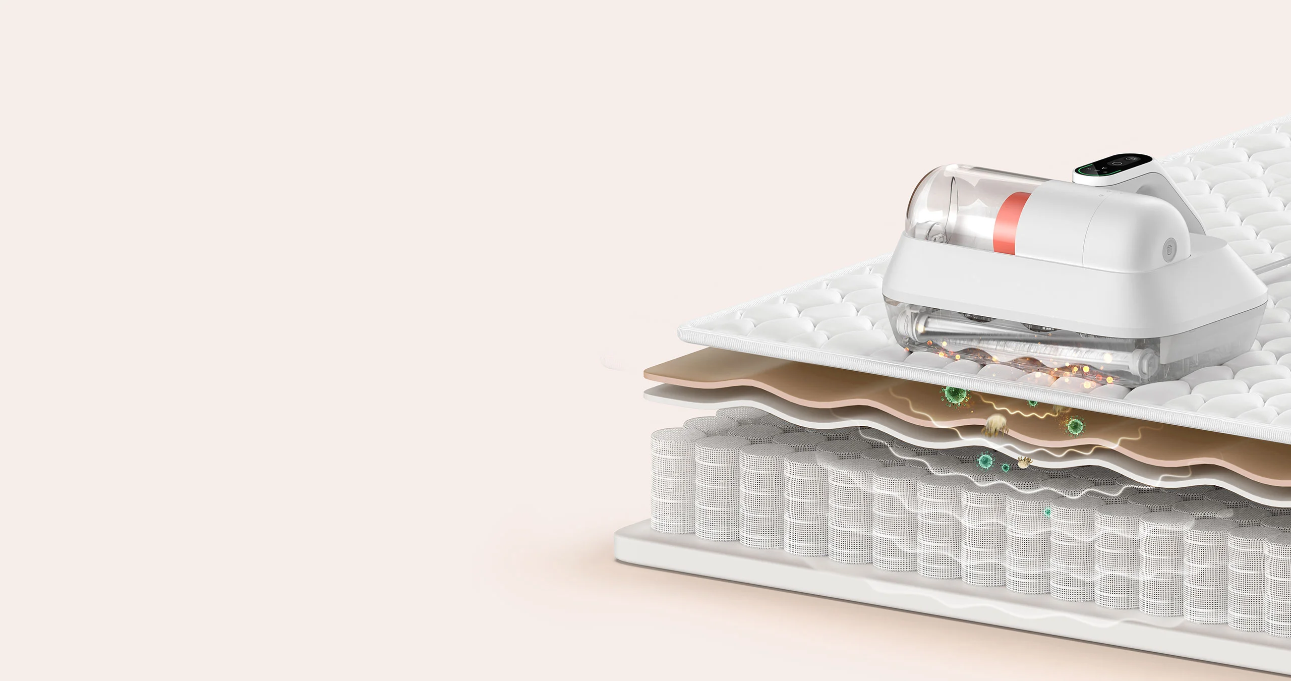 Dulkių erkučių dulkių siurblys Xiaomi Dust Mite Vacuum Cleaner Pro aprašymas - Prekės nuotrauka