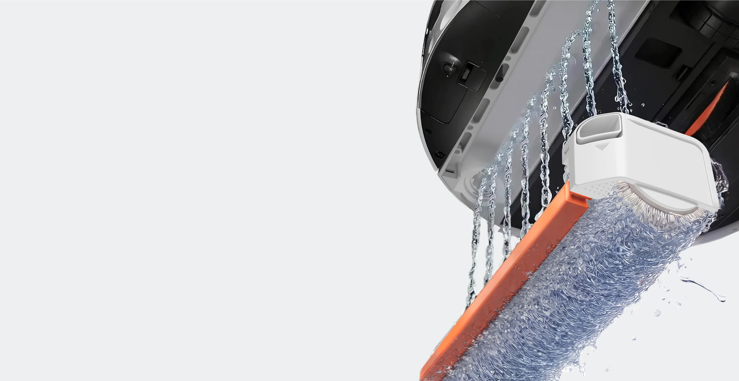 Dulkių siurblys - robotas Xiaomi Robot Vacuum 6 EU, Baltas aprašymas - Prekės nuotrauka