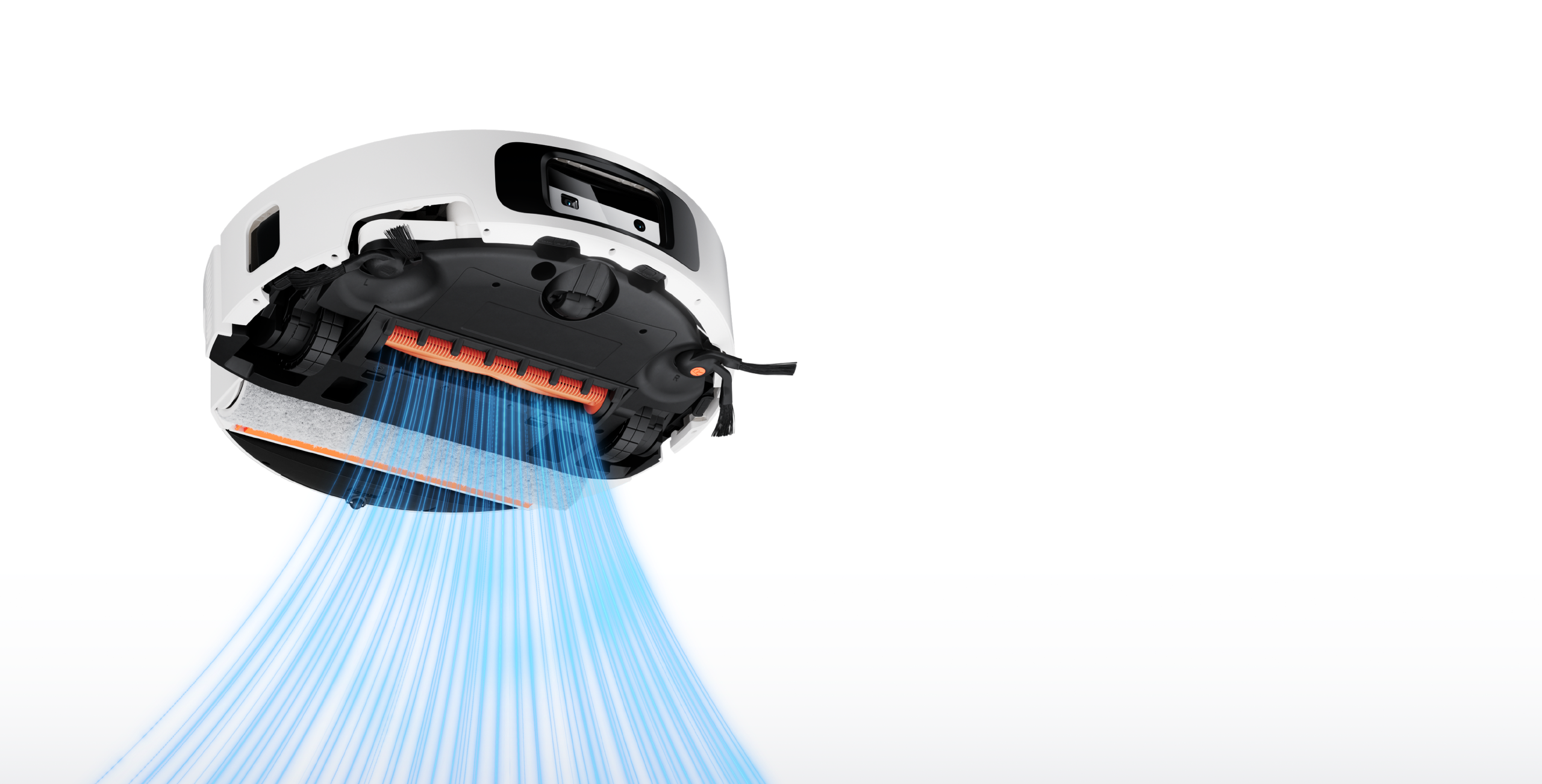 Dulkių siurblys - robotas Xiaomi Robot Vacuum 6 EU, Baltas aprašymas - Prekės nuotrauka