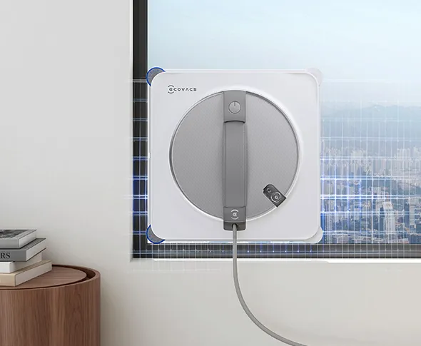 Langų valymo robotas Ecovacs WINBOT W2S, 8000 Pa, Baltas aprašymas - Prekės nuotrauka