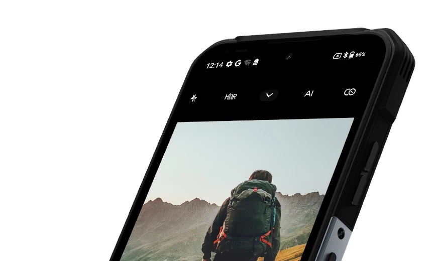 Išmanusis telefonas MyPhone Hammer Construction 2 5G, 6/128G, sidabrinis aprašymas - Prekės nuotrauka