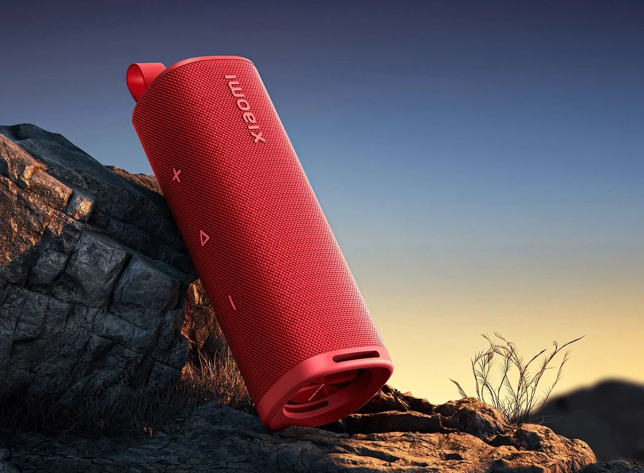 Nešiojama kolonėle Xiaomi Sound Outdoor, raudona aprašymas - Prekės nuotrauka