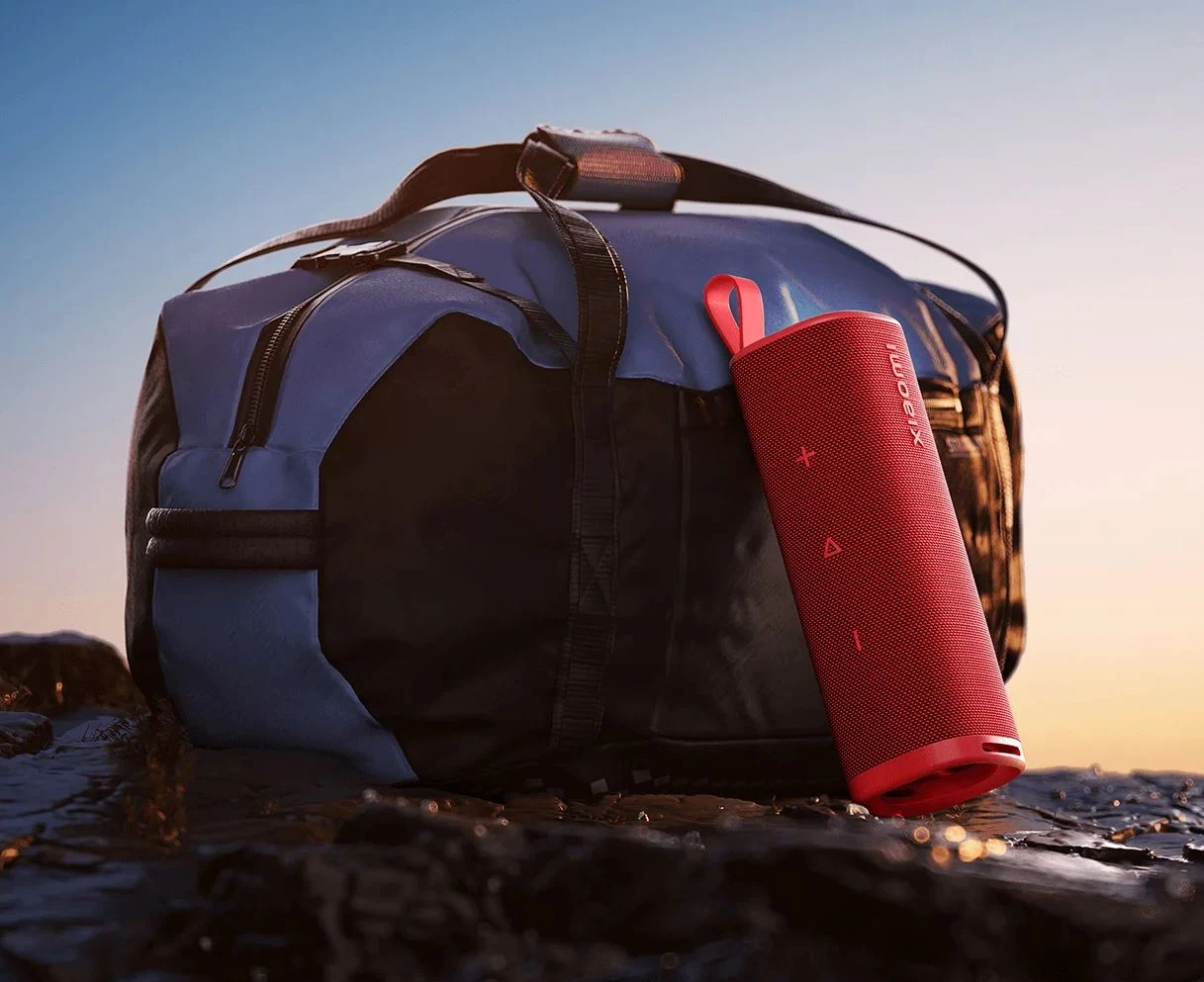 Nešiojama kolonėle Xiaomi Sound Outdoor, raudona aprašymas - Prekės nuotrauka
