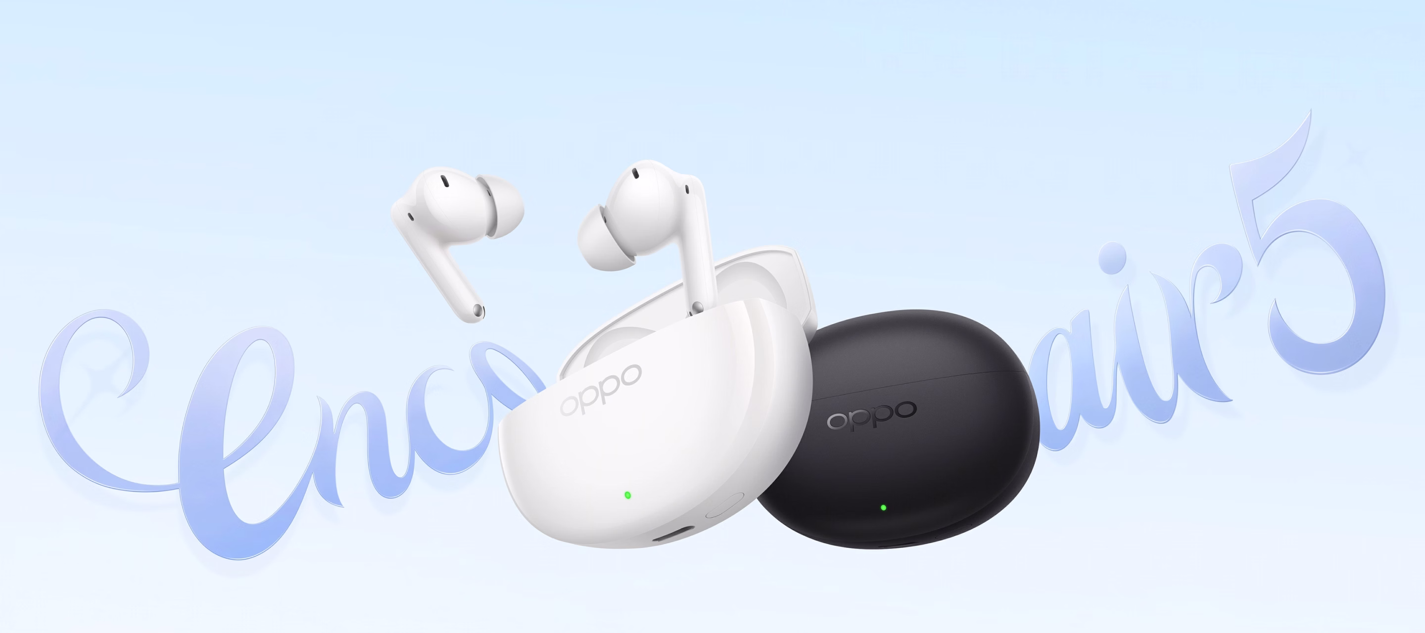 OPPO Air 5 Midnight Black aprašymas - Prekės nuotrauka