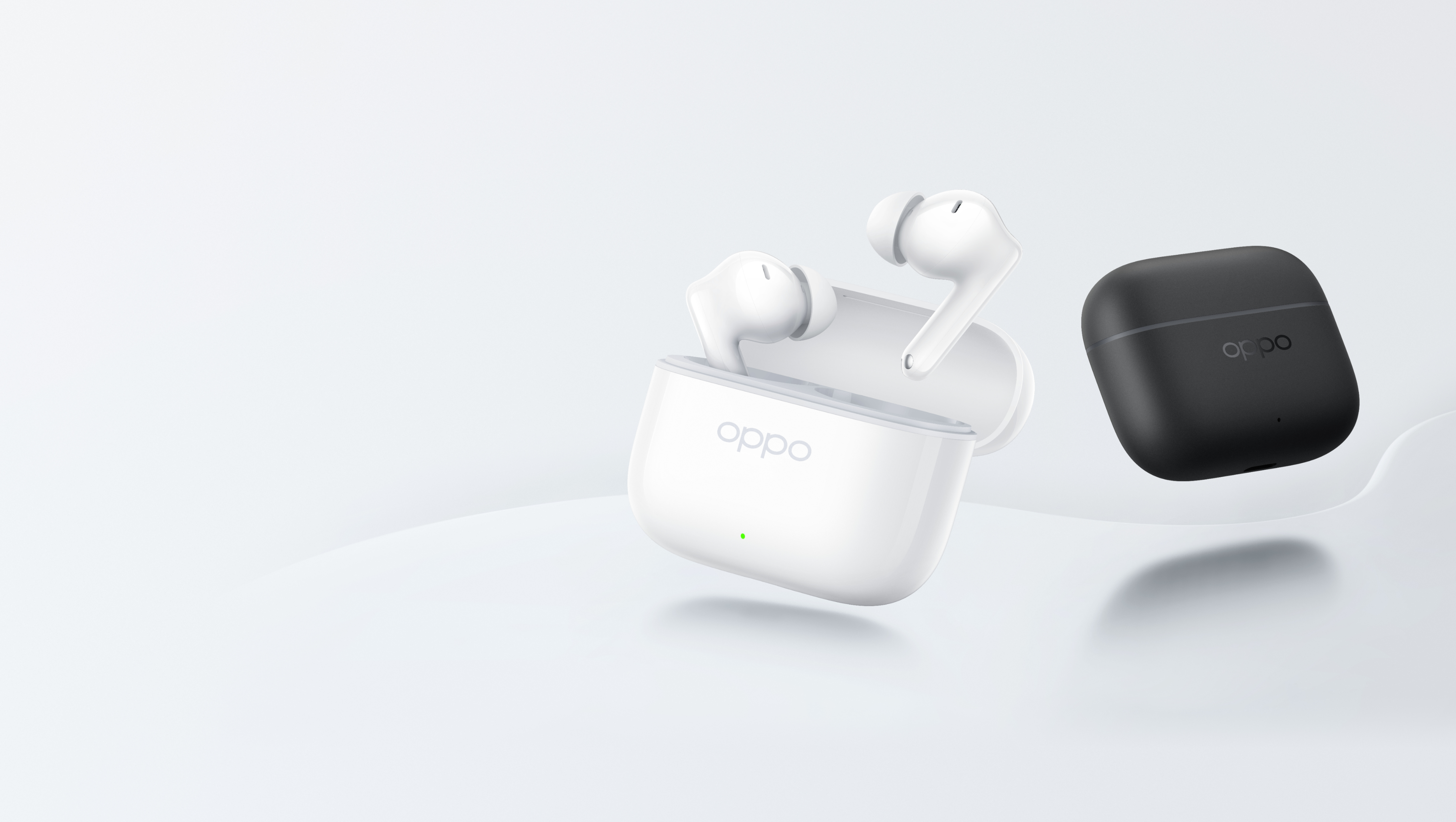 OPPO Enco Buds3 Pro Glaze White aprašymas - Prekės nuotrauka