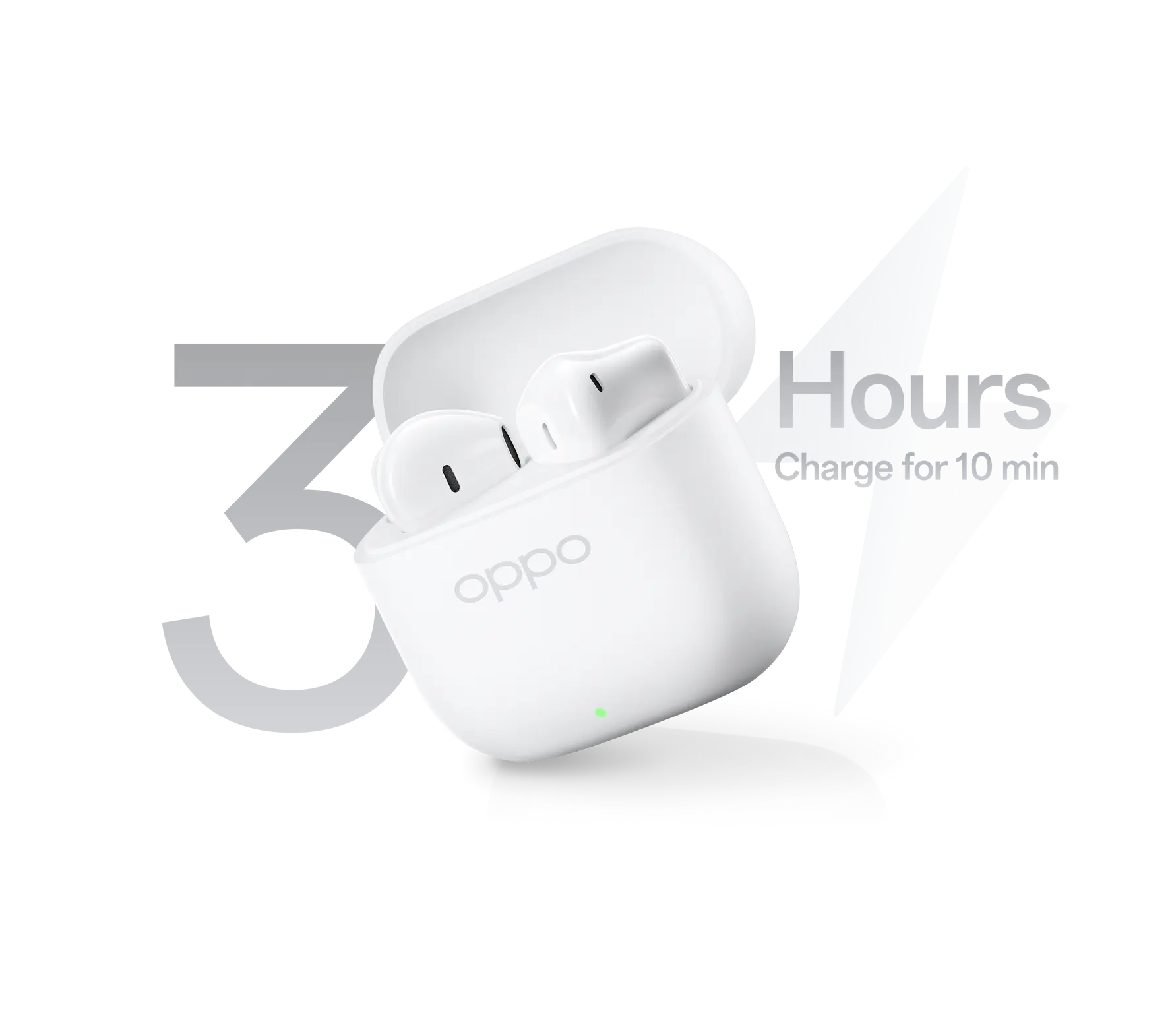 OPPO Enco Buds3 Slate Black aprašymas - Prekės nuotrauka
