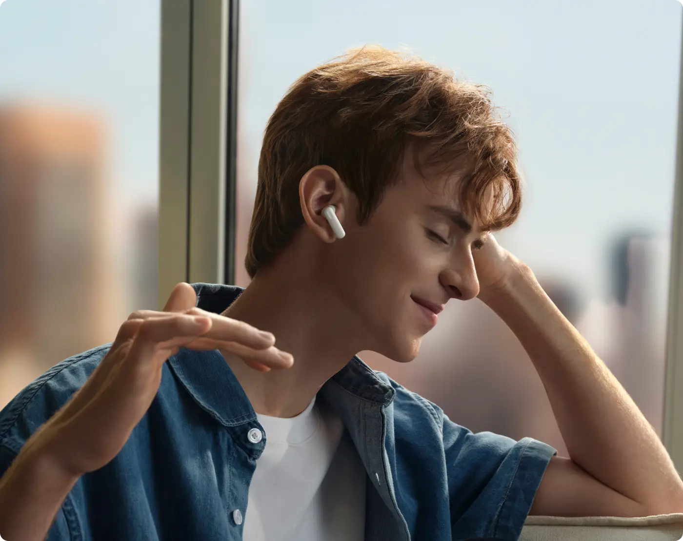 OPPO Enco Buds3 Slate Black aprašymas - Prekės nuotrauka