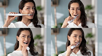 Philips Sonicare 2100 Series „Sonic“ elektrinis dantų šepetėlis HX3651/11, Rožinis aprašymas - Prekės nuotrauka