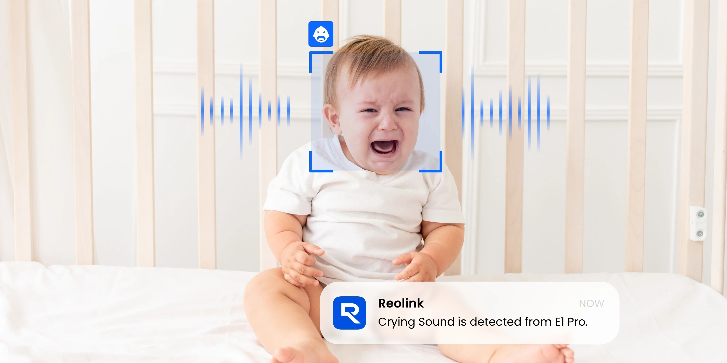 Reolink E serijos E330 išmanioji 5 MP IP vidinė pasukama stebėjimo kamera su Wi-Fi aprašymas - Prekės nuotrauka
