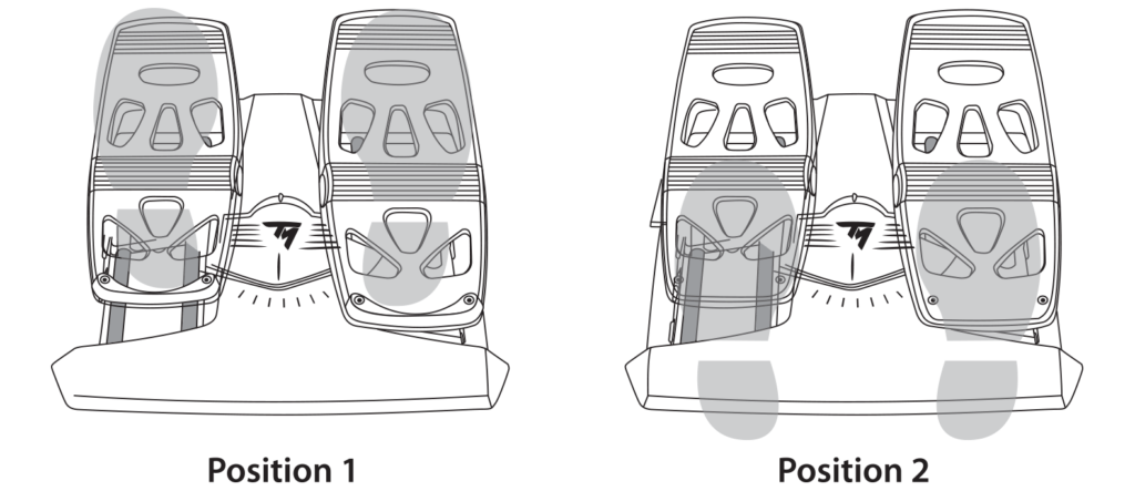 Thrustmaster T-Flight lėktuvo pedalai aprašymas - Prekės nuotrauka