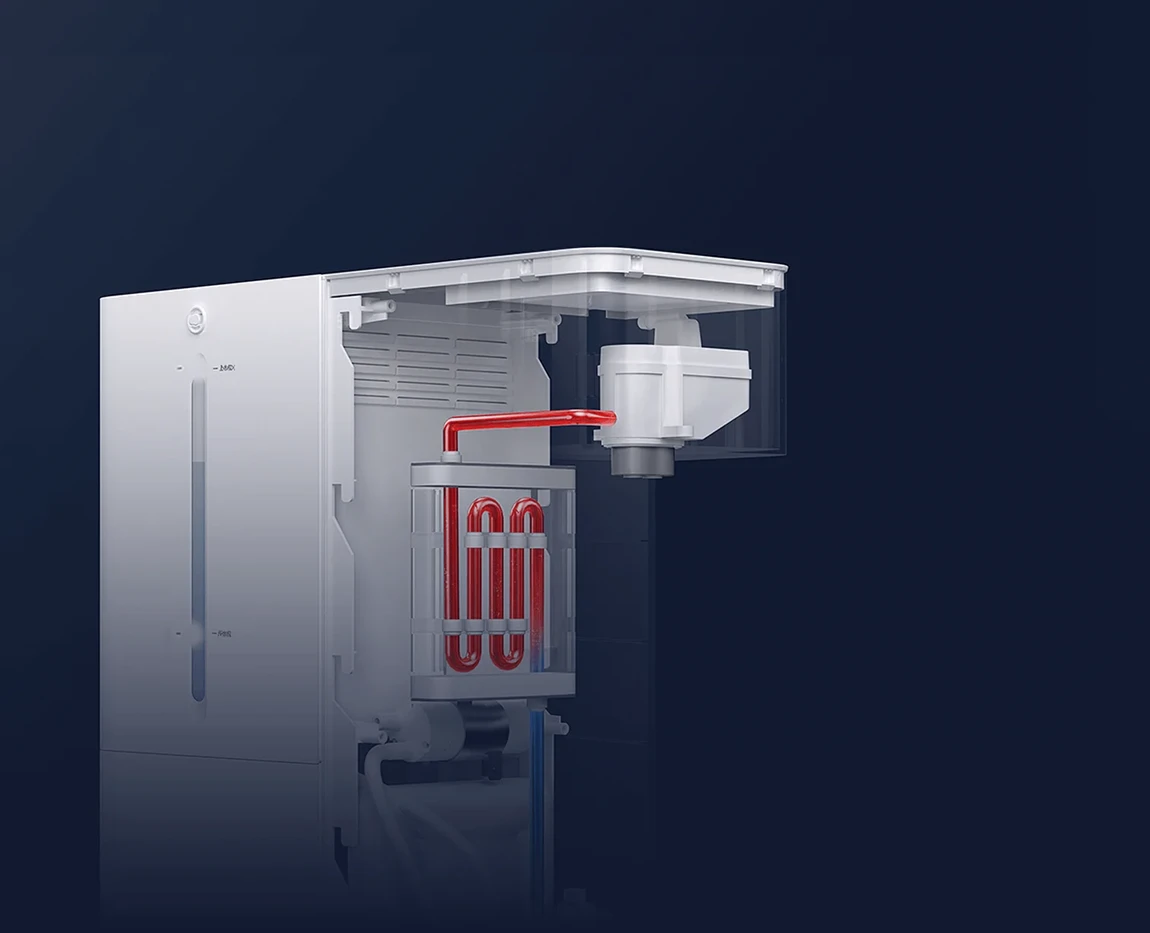 Išmanusis karšto ir šalto vandens dozatorius Xiaomi Smart Water Dispenser (Hot and Cold) | 2250 W | Baltas aprašymas - Prekės nuotrauka