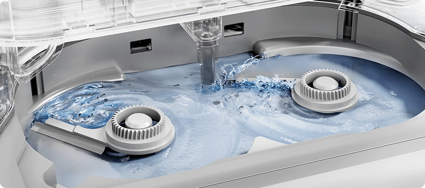 Siurblys robotas  Xiaomi Robot Vacuum 5 EU, baltos spalvos aprašymas - Prekės nuotrauka