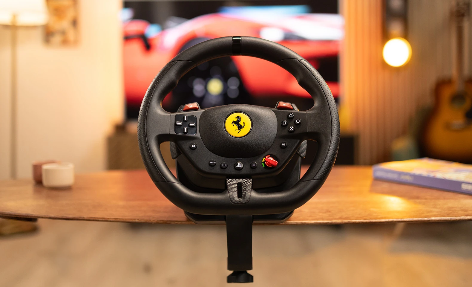 Žaidimų vairo rinkinys Thrustmaster Racing Wheel | T98-P Ferrari 296 GTB (vairo rinkinys + pedalų rinkinys) PS4 / PS5 / PC aprašymas - Prekės nuotrauka