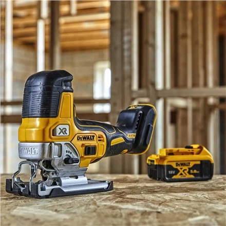 Akumuliatorinis siaurapjūklis DeWalt DCS335N-XJ (be akumuliatoriaus ir įkroviklio)