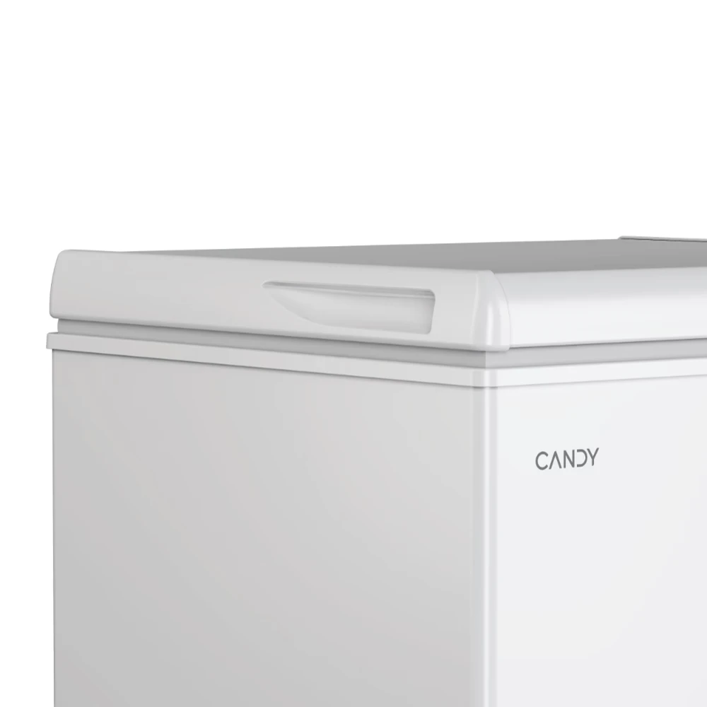 Dežės tipo šaldiklis Candy Artico CCHH 145E, baltos spalvos