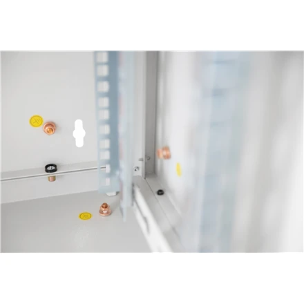 Digitus | Prie sienos tvirtinama spintelė, unikali serija | DN-19 12U-6/6 | 60 x 60 cm | Pilkas