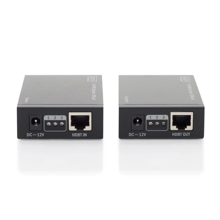Assmann Electronic DIGITUS 4K HDMI prailginimo rinkinys HDBaseT 70 m per tinklo kabelį Cat 5E 6 7 UHD 4K2K/30 Hz