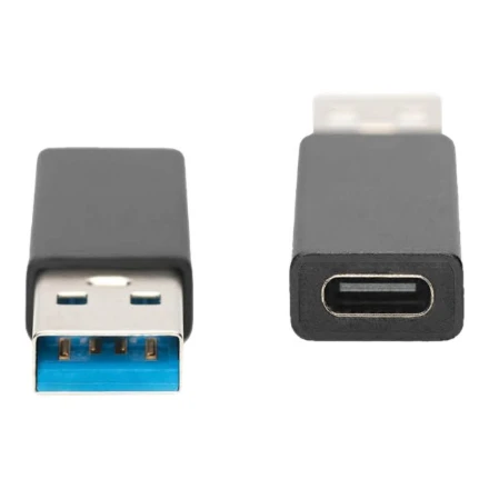 Assmann Electronic DIGITUS USB Type-C adapteris, tipas A į C M/F 3A 5GB 3.0 bl versija
