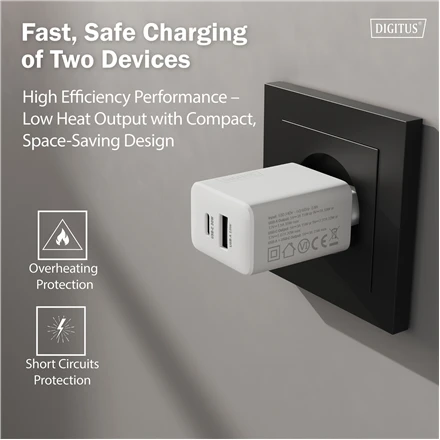 Digitus | Baterija charger, 30W | DA-10301